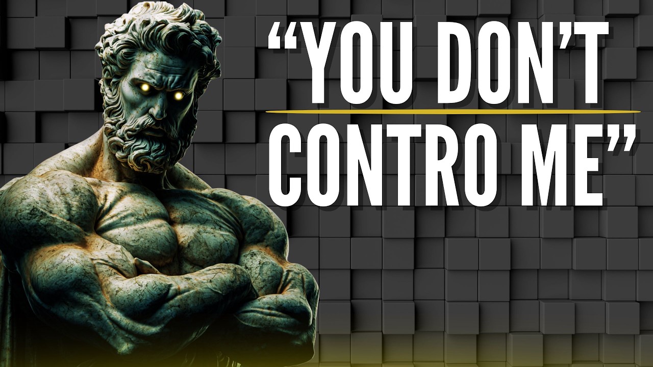 5 Brutal Stoic Ways to Stop Any Manipulator Without Raising Your Voice | Stoic Wisdom