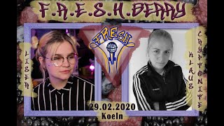 Liser vs Klaus Cryptonite / FRESH - dem Battlerap / Köln / F.R.E.S.H.Berry (Female Rapbattle)