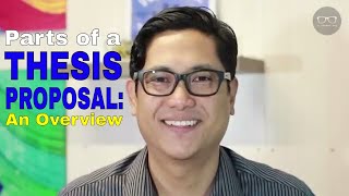 Parts of a Thesis Proposal: An Overview