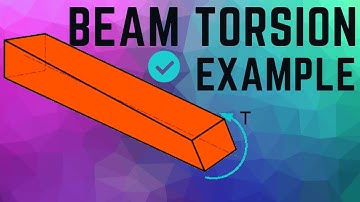Civil PE Example Problem - Beam Torsion