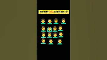 Memory Test || Riddles And Puzzles For Iq Test || part 33 || #shorts #shortvideo