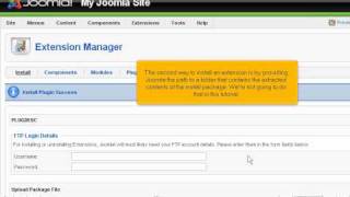 How To Install And Uninstall Extensions In Joomla - Joomla Tutorials How To Install And Uninstall Extensions In Joomla - Joomla Tutorials