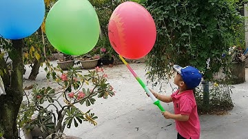 Trò Chơi Đập Quả Bóng Nhận Quà ❤ ChiChi TV ❤ Đồ Chơi Bài Hát Vần Thơ