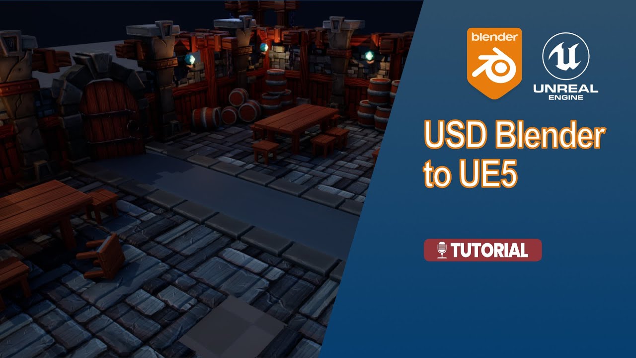 Учебник: рабочий процесс Blender-UE5 с использованием USD