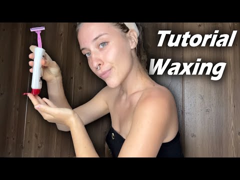 [4K]Vagina Waxing Tutorial |Brazilian Waxing Tutorial | Brazilian Bikini Waxing Educational Tutorial