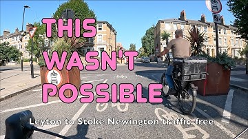🚲 A brilliant new way to cycle from Leyton to Stoke Newington traffic-free