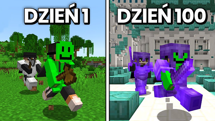 PRZEŻYŁEM 100 DNI w Minecraft, UCIEKAJĄC przed ŁOWCĄ...
