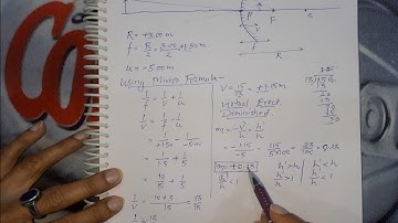 Example 10.1 Chap.10th(Reflection and Refraction) Class 10th Science. NCERT.