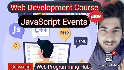 What are Events in JavaScript? || What is meant by event in JavaScript? Events Example in Urdu