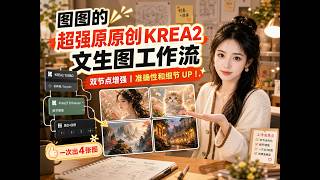 Tutu's Powerful Original KREA2 Text-to-Image Workflow: Dual-Node Enhancement for Better Accuracy ...