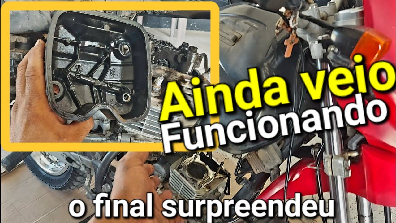 Esse motor só completava óleo agora foi preciso abrir pra fazer eu nunca tinha visto um assim