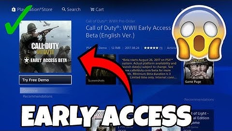 How To Get CoD WW2 Early!! (Before pre-release) WWII GLITCH Ps4/Xbox