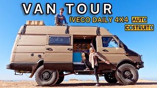 TOUR of the VAN we LIVE in  IVECO DAILY 4x4 class '91