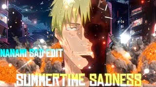 Nanami Sad Editsummertime Sadness Amvedit 4K