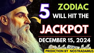 Nostradamus Prediction: 5 Zodiac Signs Will Hit the Jackpot During the Last Super Moon of 2024!