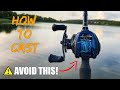 How To Cast with A Baitcaster ( & How To Solve a Overrun)