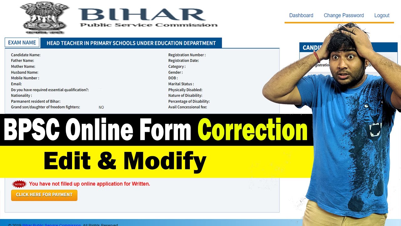 Bpsc Online Form 2024 1040 Es