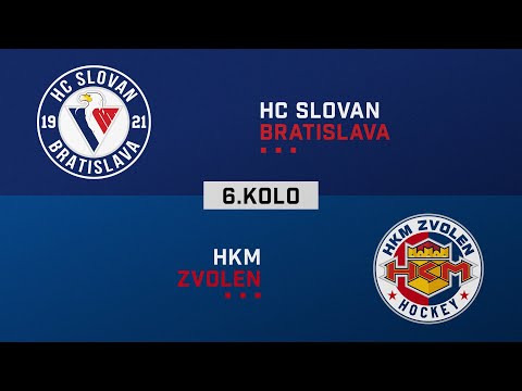 6.kolo HC Slovan Bratislava - HKM Zvolen HIGHLIGHTS