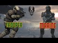 How To Tell The Difference Between UNSC Army Troopers and UNSC Marine Corps Marines