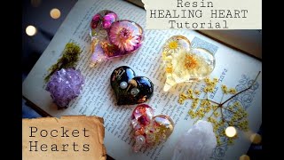 Resin Healing Heart Tutorial | Pocket Hugs | Resin Art