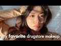 MY FAVORITE DRUGSTORE MAKEUP!