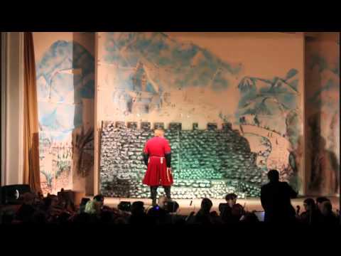 კიაზოს სცენა და არია, ზაქარია ფალიაშვილის ოპერა ''დაისი''  კიაზო  ზურაბ ბუხრაძე, ცანგალა  იოსებ დარბ