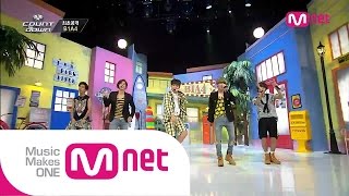 mnet 엠카운트다운 ep385 b1a4 solo day 물한잔 a glass of water mcountdown140717