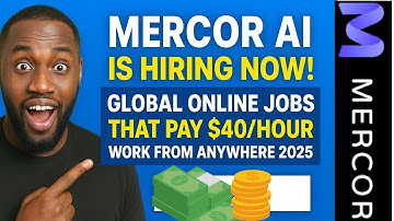MERCOR AI Is Hiring Now! Global Online Jobs That Pay $40/Hour | Work From Anywhere 2025