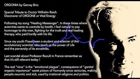 GERVAY BRIO feat WILHELM REICH " ORGONIA " Official Clip