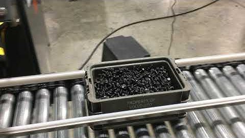 Pan Feed FAW with remote load cell filling bulk containers