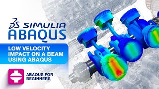 Low Velocity Impact on a Beam | Introduction to Abaqus| Abaqus for Beginners screenshot 2