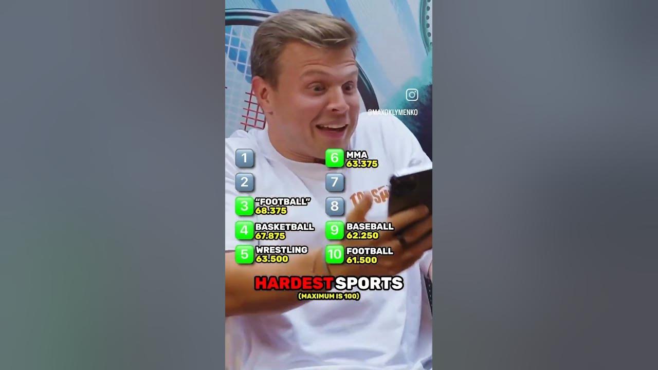 Top 10 hardest sports to play youtube