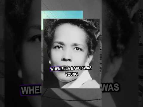 Black history figures you’ve never heard of before- Ella Baker