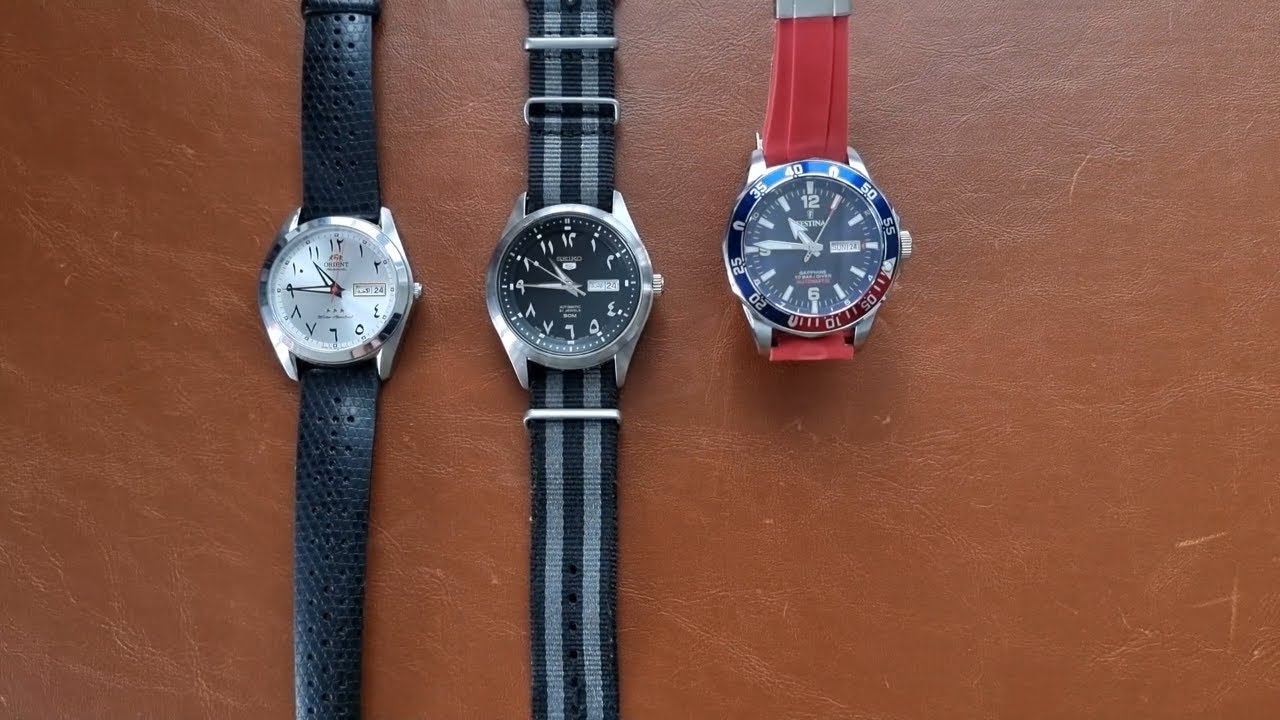 Japanese Office Watches Comparison under 150€ (Orient VS Seiko VS Festina)  - YouTube