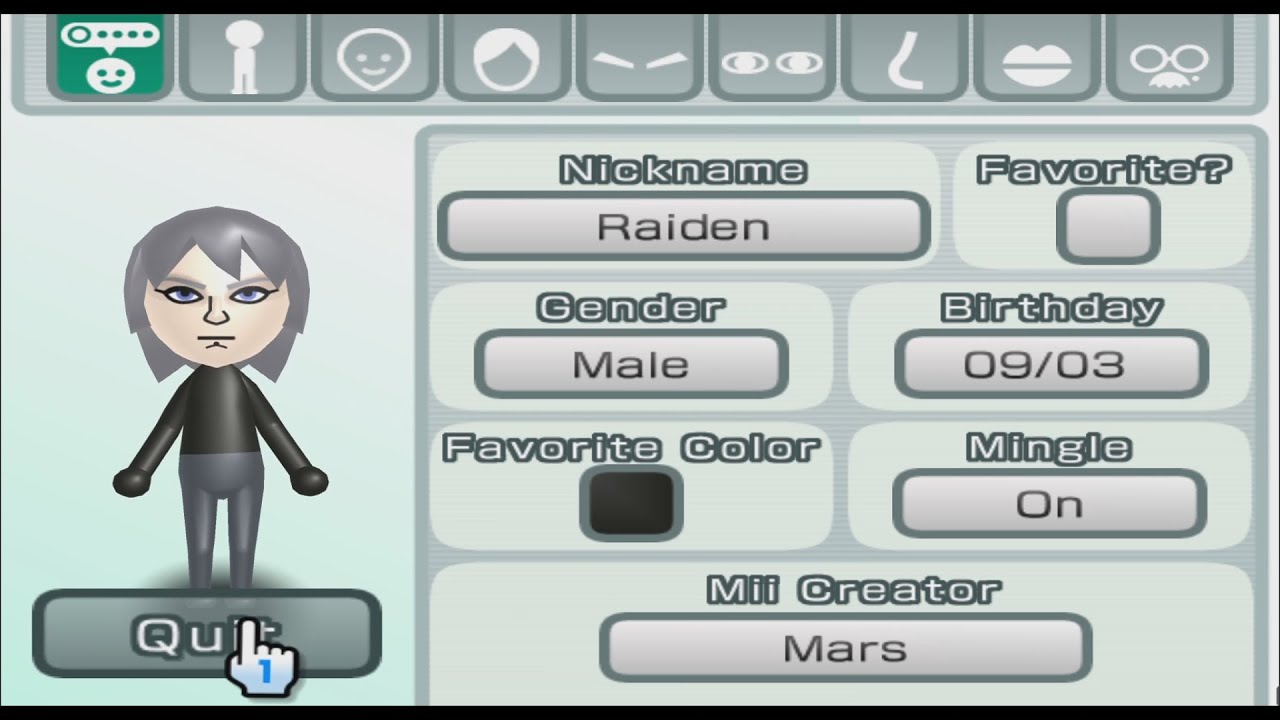 Raiden (MGS2) - Metal Gear Solid - Mii 1683 - YouTube