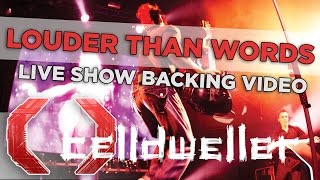 Celldweller - "Louder than Words" - concert backing footage