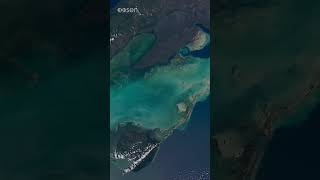 Incredible Colours Over Cuba Captured From Space In 4K By Sens Camera On The Iss