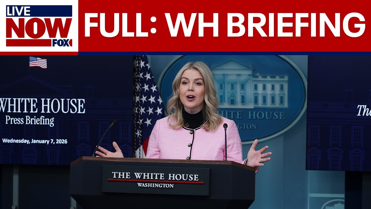 FULL REMARKS: Karoline Leavitt holds first briefing since Maduro's arrest