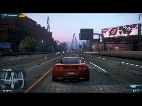 Need For Speed Most Wanted Tunnel Car Sounds Part 1 Corvette ZR1 