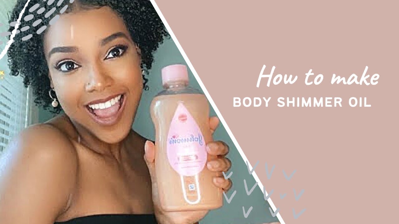 Diy Body Shimmer Oil YouTube