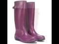 Olivia rain boots berry