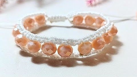 DIY Easy & Elegant Macrame Bracelet | Macrame Bracelet Tutorial for Beginners