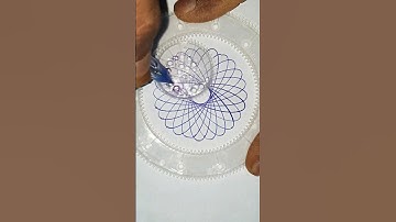 Spirograph art 🎨 spirograph drawing #spirograph #spirographvideo #shorts