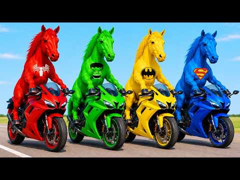 الرجل العنكبوت انقاذ باتمان Spider-Man Rescue batman vs iron man vs venom funny Game GTA 5 superhero