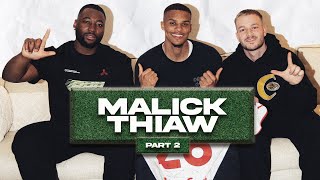 MALICK THIAW 2/2: Zlatan Kabinen-DJ, Strafen beim AC Mailand, Leben ohne Musik, DFB TRAUM - EP. 10