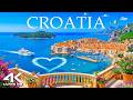[4K] Croatia 🇭🇷 Adriatic Coast, Ancient Towns &amp; Mediterranean Dreams | Deep House 4K UHD