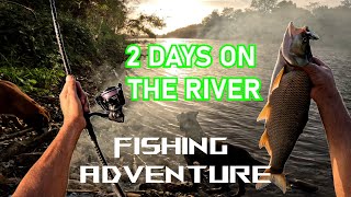 FISHING ADVENTURE, doing a little work on my car and than spent two days on the river