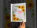 Border design#new #shots #2026 #notebook decoration #craft #drawing
