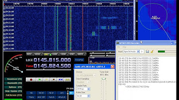 Chasing ISS packet radio traffic using SDR with my kids!