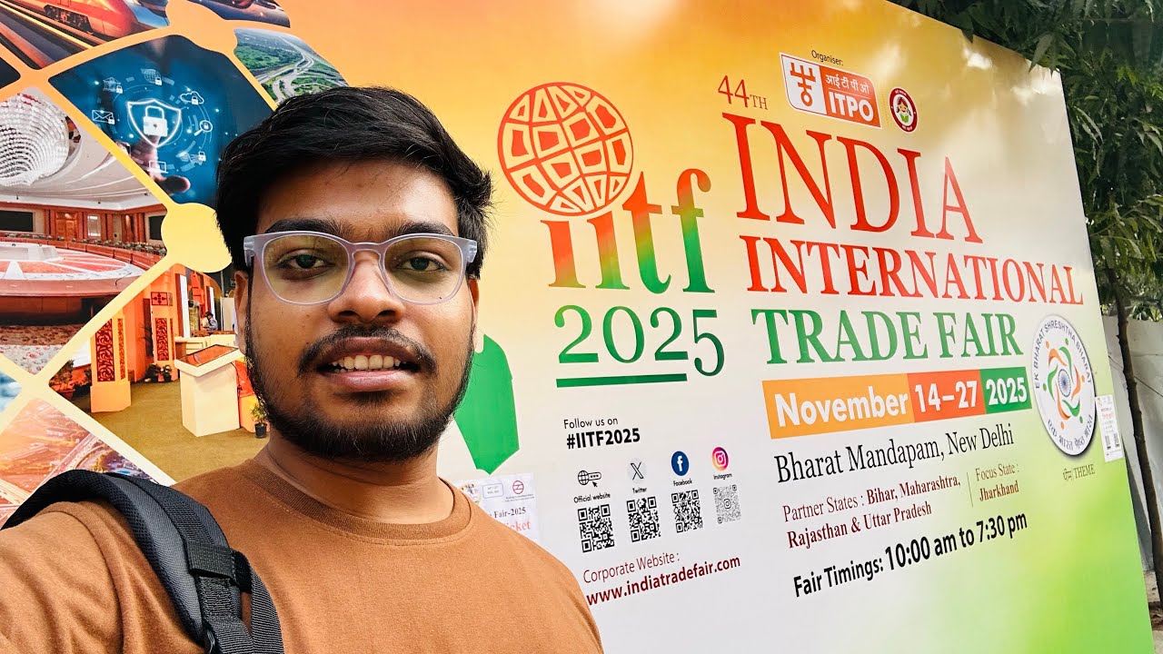 International Trade Fair 2025 Vlog (New Delhi) Part-1